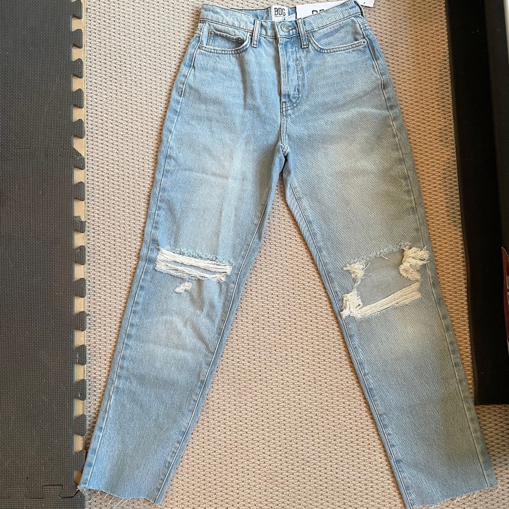 BDG Women's Distressed Denim Jeans, Size 24